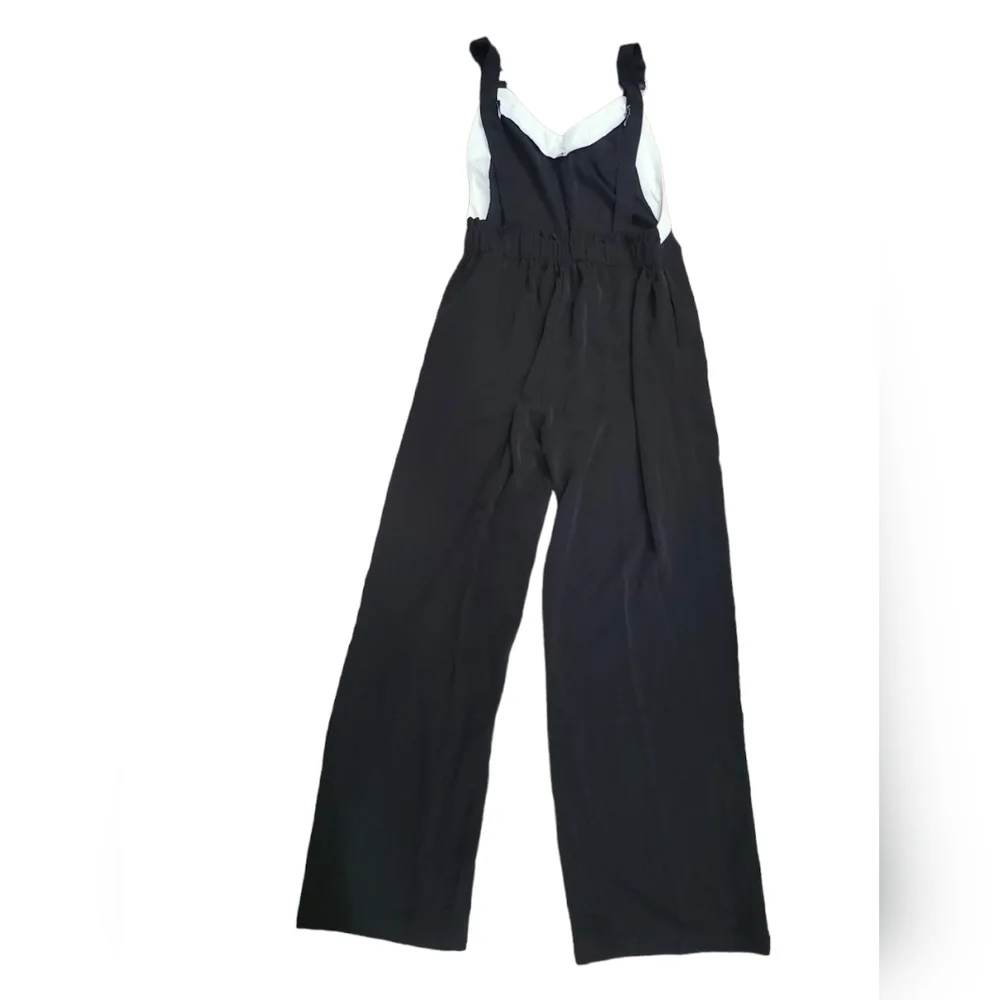 NASTY GAL New Black jumpsuit overall L - Picture 11 of 12